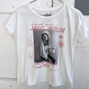 NWT Janis Joplin‎ Live In Europe Tee